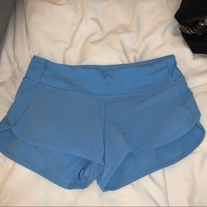 Lululemon speed shorts 2.5 length!